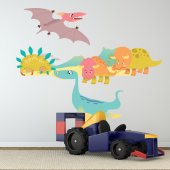 Wandsticker Dinosaurier Set