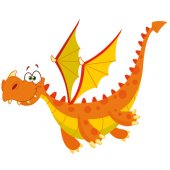 Wandsticker Drachen