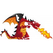 Wandsticker Drachen