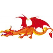 Wandsticker Drachen