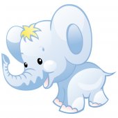 Wandsticker Elefant