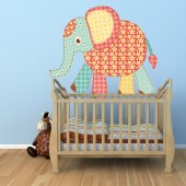 Wandsticker Elefant