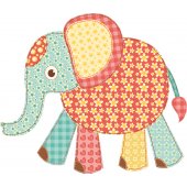 Wandsticker Elefant