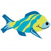 Wandsticker Fisch