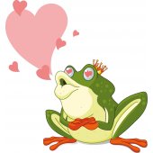 Wandsticker Frosch