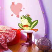 Wandsticker Frosch