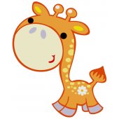 Wandsticker Giraffe