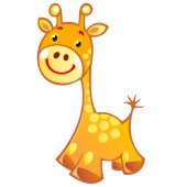 Wandsticker Giraffe