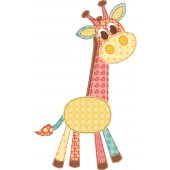 Wandsticker Giraffe