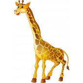 Wandsticker Giraffe