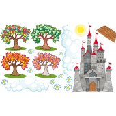 Wandsticker Landschaft