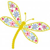 Wandsticker Libelle