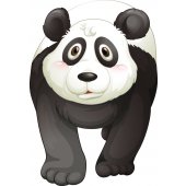 Wandsticker Panda