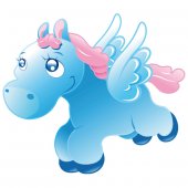 Wandsticker Pony