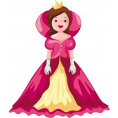 Wandsticker Prinzessin