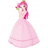 Wandsticker Prinzessin