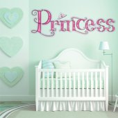 Wandsticker Prinzessin