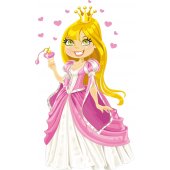 Wandsticker Prinzessin