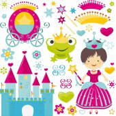 Wandsticker Prinzessin