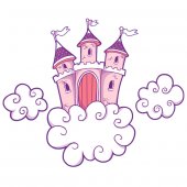 Wandsticker Schloss