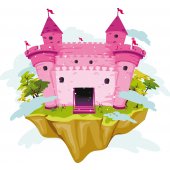 Wandsticker Schloss