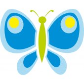 Wandsticker Schmetterling