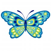 Wandsticker Schmetterling