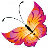 Wandsticker Schmetterling