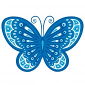 Wandsticker Schmetterling