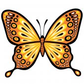 Wandsticker Schmetterling