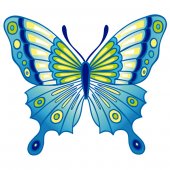 Wandsticker Schmetterling