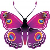 Wandsticker Schmetterling