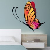 Wandsticker Schmetterling