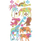 Wandsticker Tiere Set