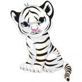 Wandsticker Tiger