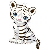 Wandsticker Tiger