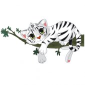 Wandsticker Tiger