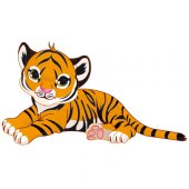 Wandsticker Tiger