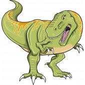 Wandsticker Tyrannosaurus