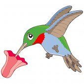 Wandsticker Vogel