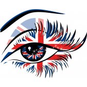 Wandtattoo Auge London