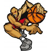 Wandtattoo Basketball