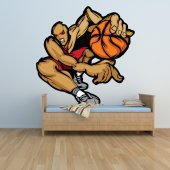 Wandtattoo Basketball