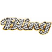 Wandtattoo Bling