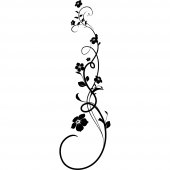 Wandtattoo Blume