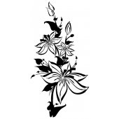 Wandtattoo Blumen