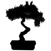 Wandtattoo Bonsai