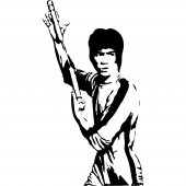 Wandtattoo Bruce Lee