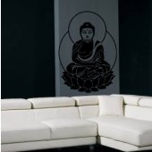 Wandtattoo Buddha