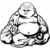 Wandtattoo Buddha